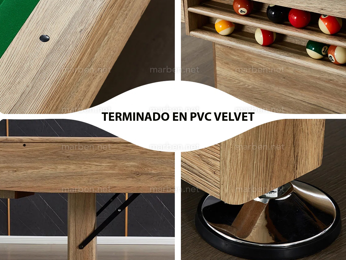 Mesa de Billar CONTENDER - plegable 7ft - Velvet